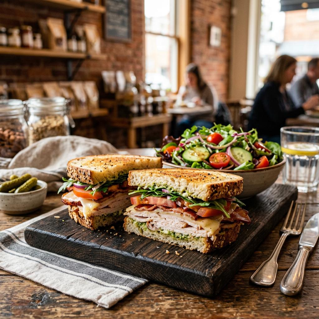 Gourmet sandwiches